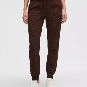 Brown Lululemon Dance Studio Jogger